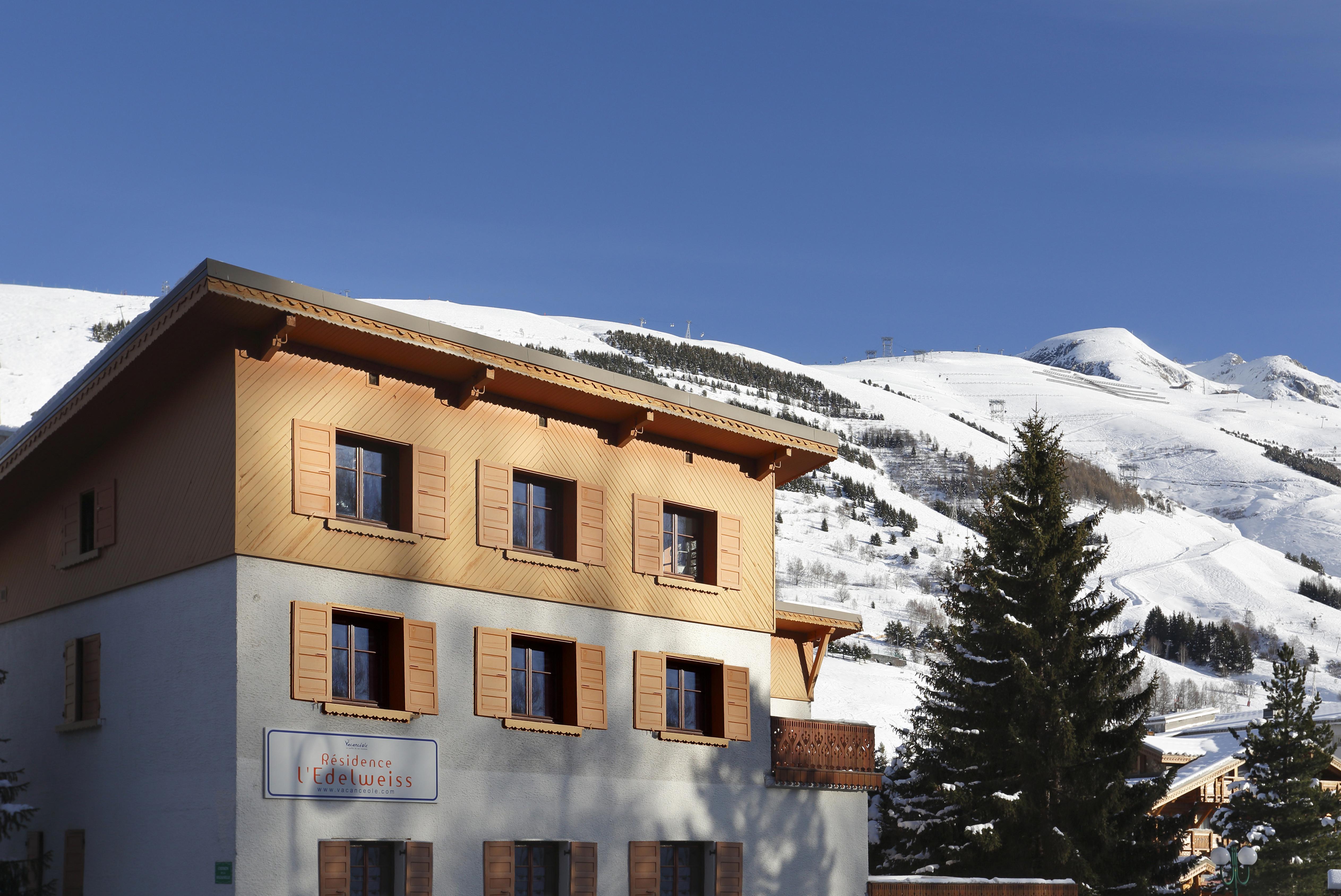 Vacanceole - Residence L'Edelweiss Les Deux Alpes Zewnętrze zdjęcie